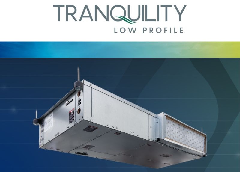 Introducing The Tranquility TRL Series Low Profile Water-Source Heat Pumps